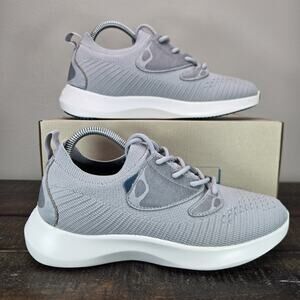 NEW Vessi Everyday Move Womens Size 5 Lace Up Waterproof Shoes Titanium Grey